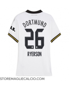 Borussia Dortmund Julian Ryerson #26 Maglia Gara Terza Repliche 2024-25 Donna Maniche Corte
